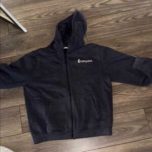 Cotopaxi Charcoal Hoodie zip up size large